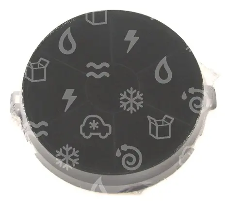 filtr uhlíkový odsavače par d = 190 mm, FABER, BEKO, IS30GR